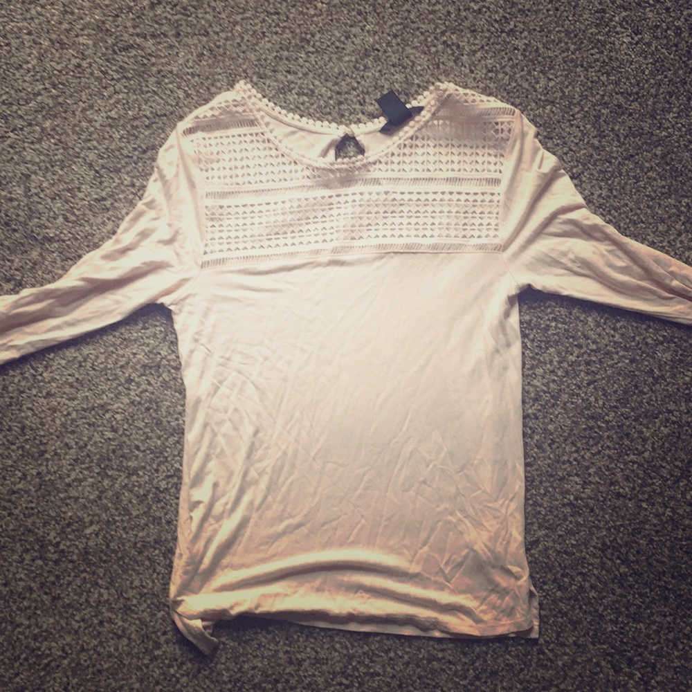 Soft pink blouse